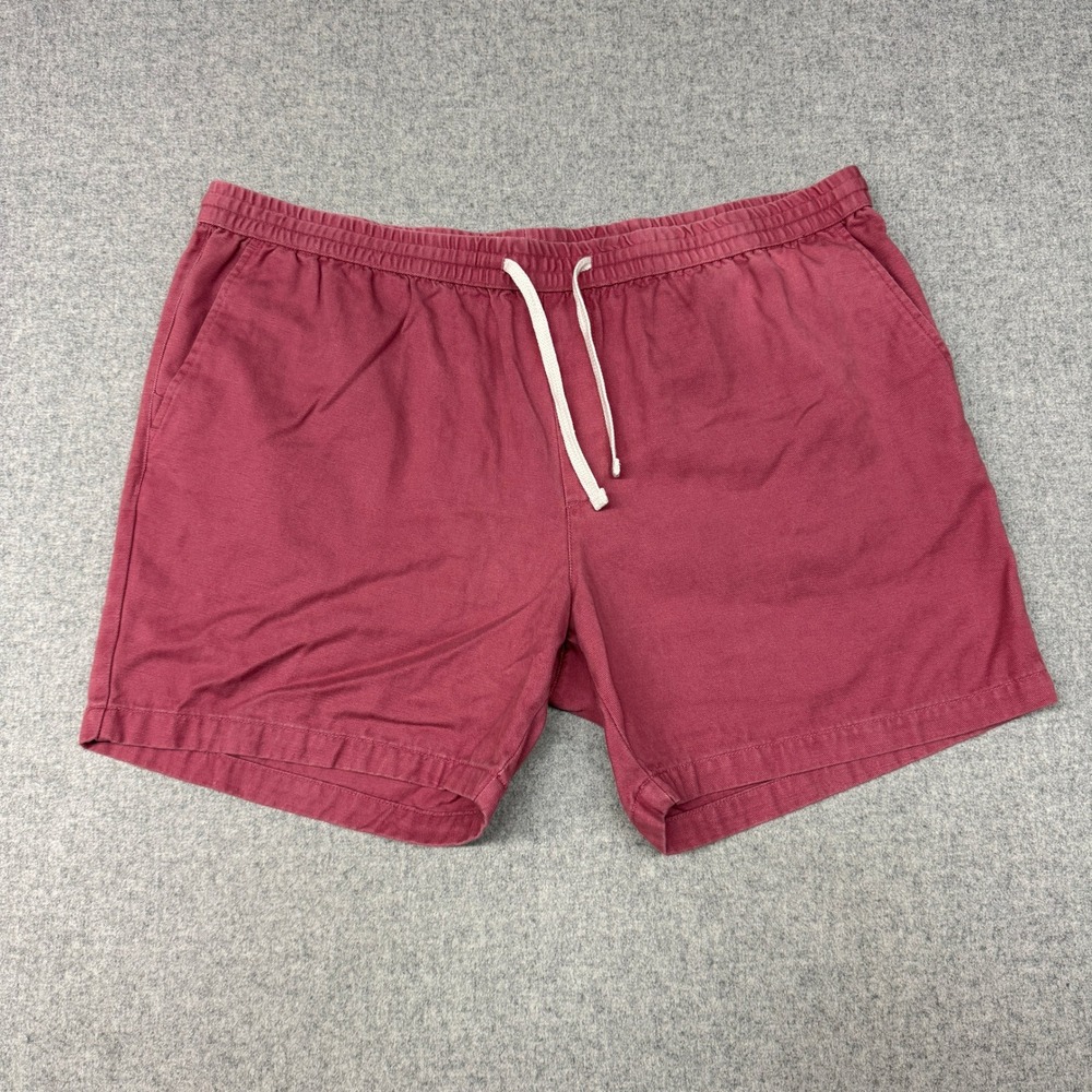 Goodfellow & Co | Pull-On Shorts | XXL | Red | Lyocell Cotton Drawstring Casual